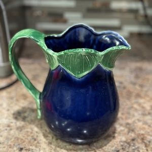 Fitz & Floyd Eggplant Pitcher